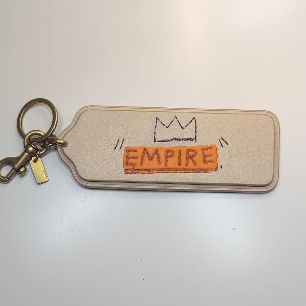 Coach X Jean-Michel Basquiat Keychain Bag Charm